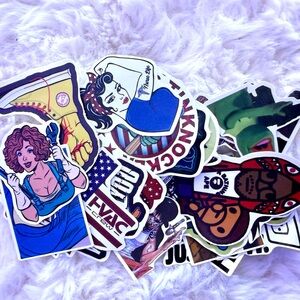 Adult 20 Colorful Sticker Pack